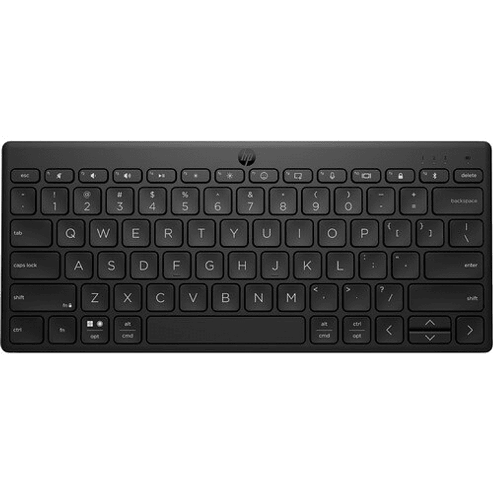 Teclado HP 350 Bluetooth Inalámbrico Multi Dispositivo Negro 4