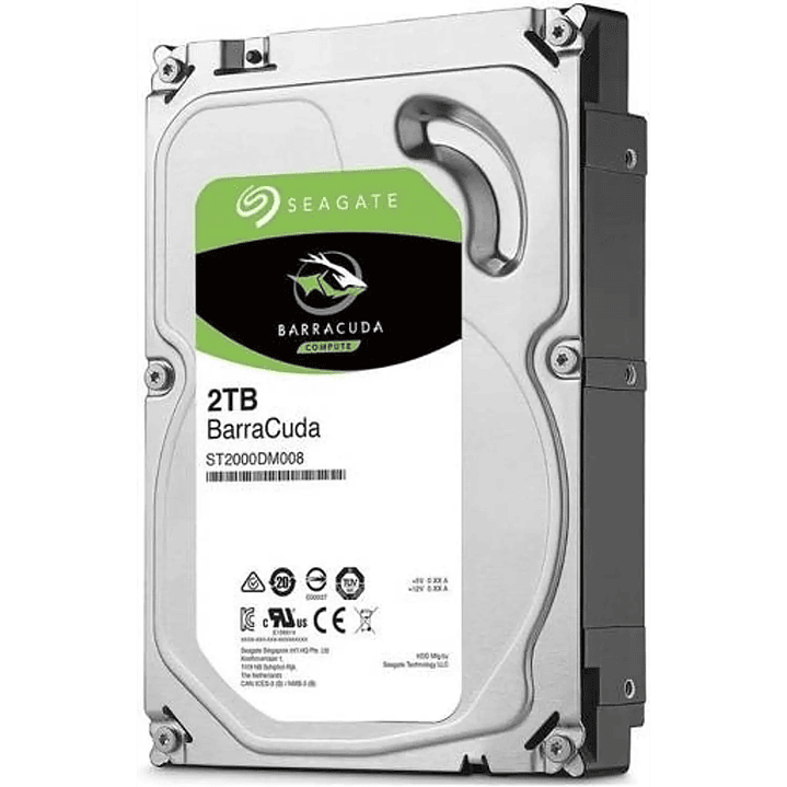 Disco Duro Seagate BarraCuda 2TB 3.5
