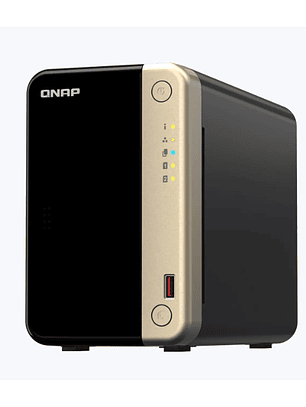 NAS QNAP TS-264 2 Bahías 8GB RAM 2.5GbE RAID