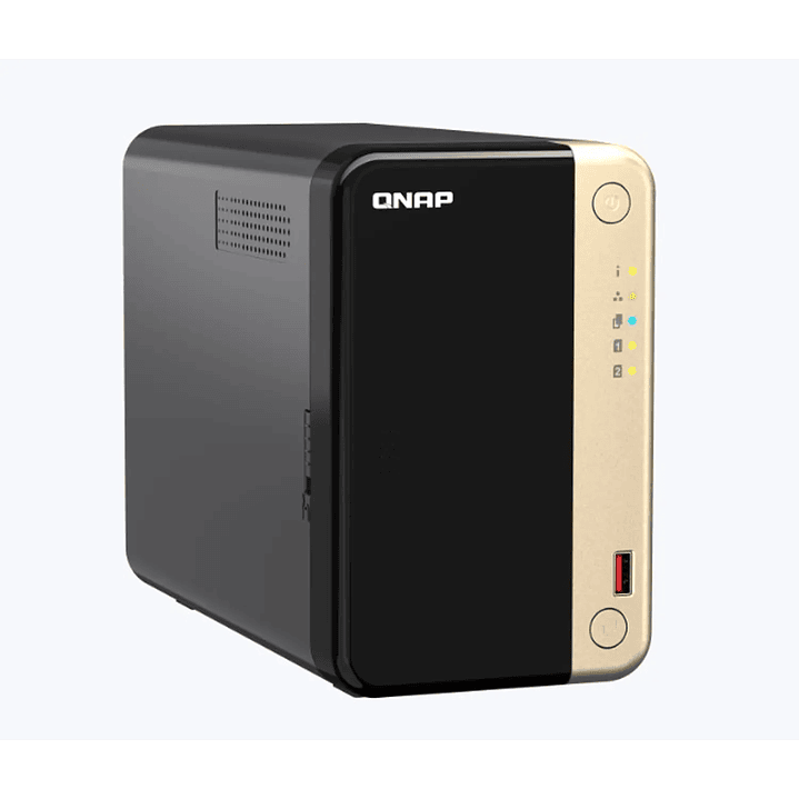 NAS QNAP TS-264 2 Bahías 8GB RAM 2.5GbE RAID 3