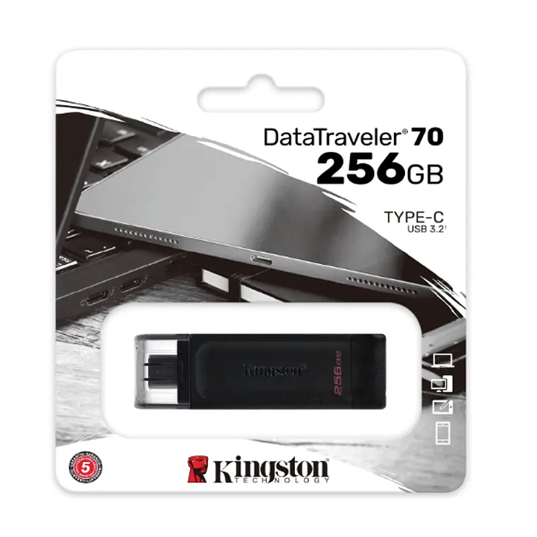 Pendrive Kingston DataTraveler 70 256GB USB-C 3.2 1