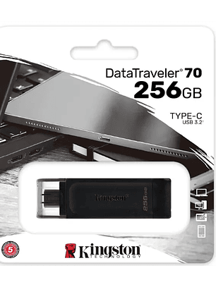 Pendrive Kingston DataTraveler 70 256GB USB-C 3.2