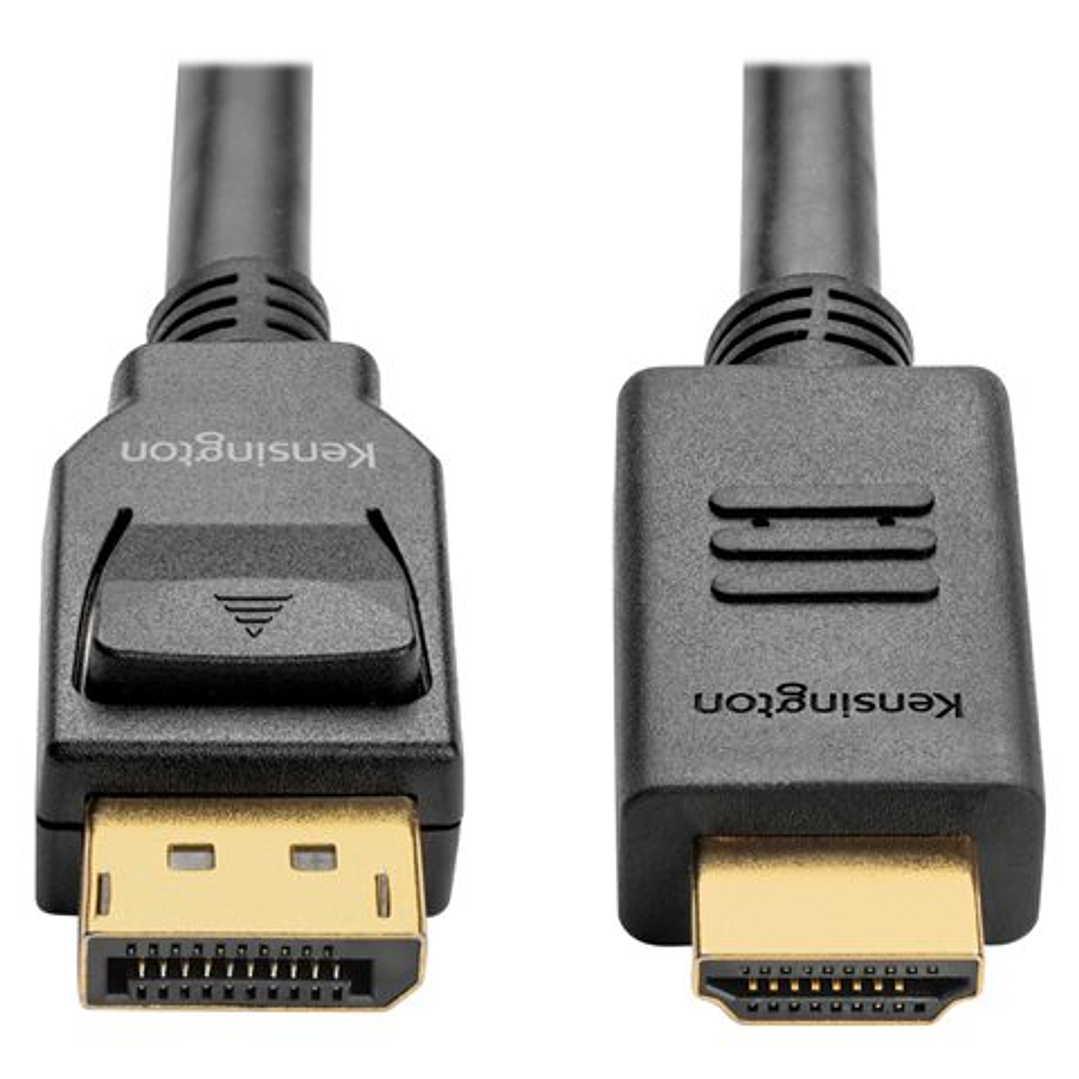 Cable Kensington DisplayPort a HDMI 1.8m 1080p 1