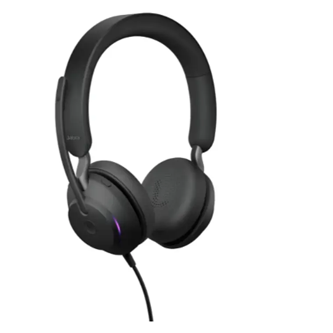 Audífono Jabra Evolve2 40 SE USB-C/A MS Stereo Oficina 2