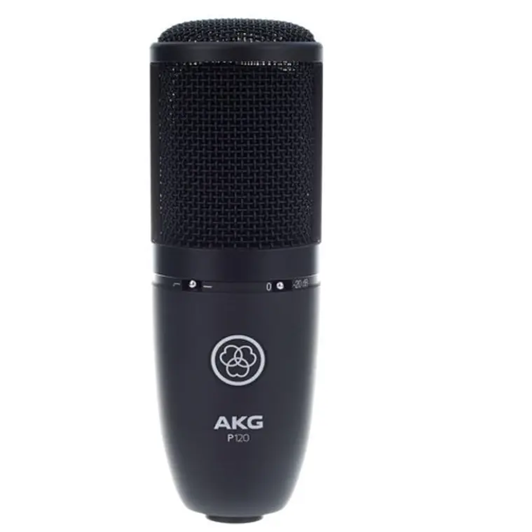 Micrófono AKG Condensador Cardioide Estudio Profesional 1