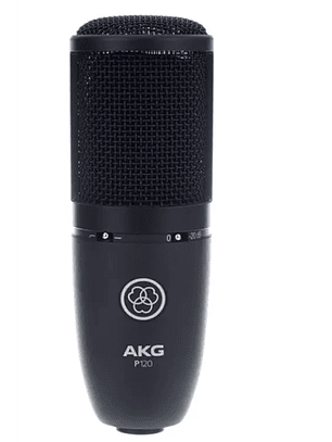 Micrófono AKG Condensador Cardioide Estudio Profesional