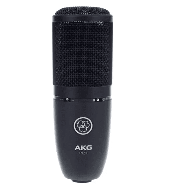 Micrófono AKG Condensador Cardioide Estudio Profesional 1