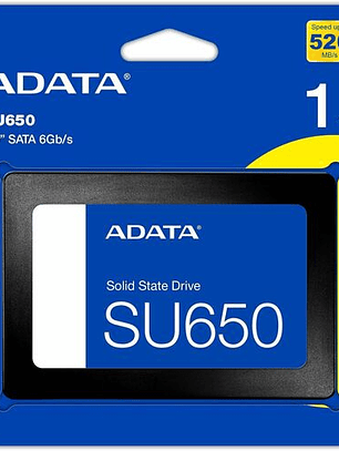Unidad SSD ADATA SU650 1TB 2.5