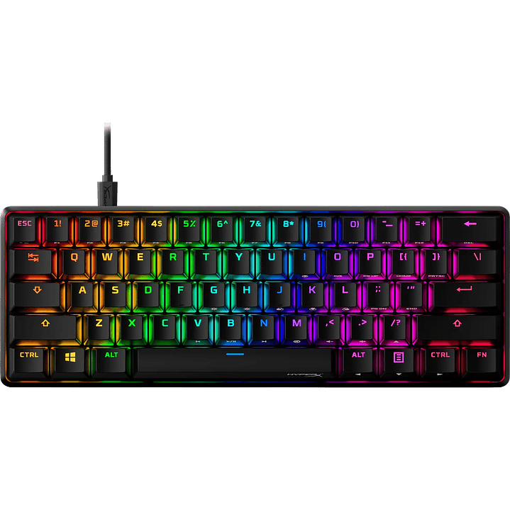 Teclado Gamer HyperX Alloy Origins 60 RGB USB-C Red Switch 2