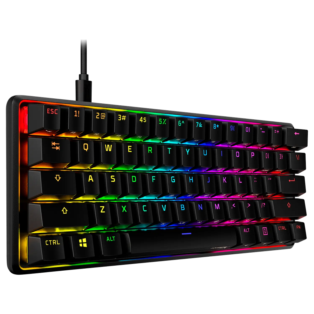 Teclado Gamer HyperX Alloy Origins 60 RGB USB-C Red Switch 1