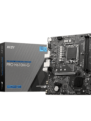 Placa Madre MSI PRO H610M-G DDR5 LGA1700 mATX