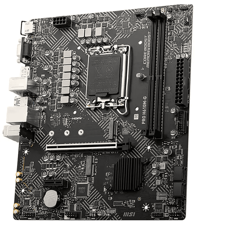 Placa Madre MSI PRO H610M-G DDR5 LGA1700 mATX 4
