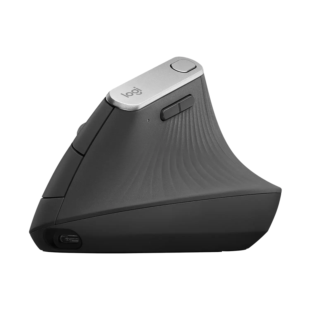 Mouse Ergonómico Logitech MX Vertical Inalámbrico Grafito 1