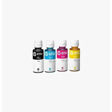 Botella Tinta HP GT53 GT52 Pack 4 Colores Original 2