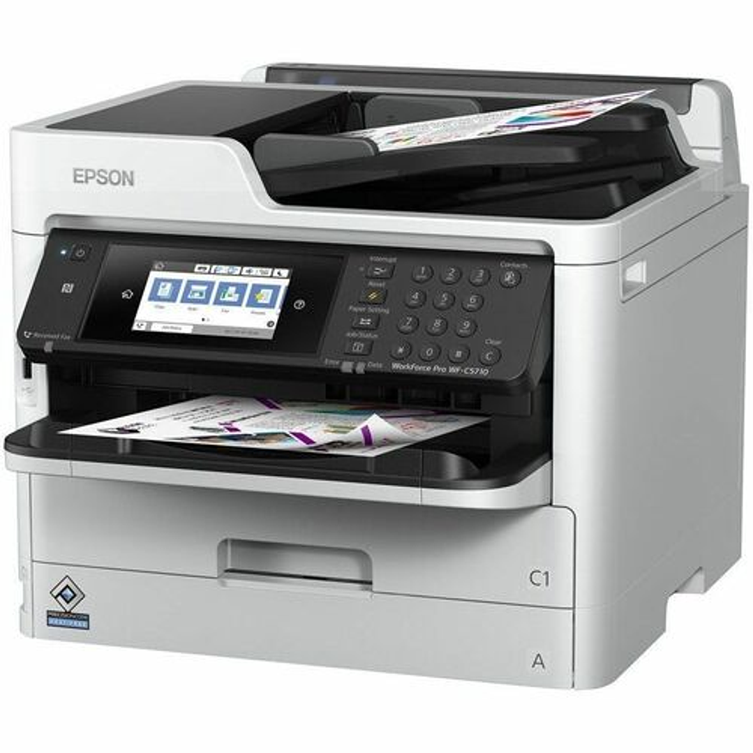 Impresora Epson WF-C5810 Multifuncional WiFi Duplex 3