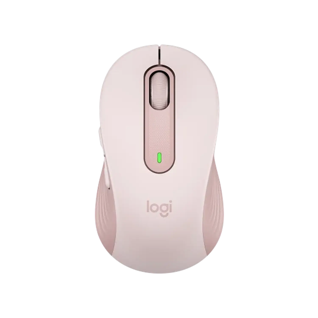 Mouse Inalámbrico Logitech Signature M650 M Rosa Bluetooth 4