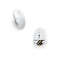 Mouse Vertical Logitech Lift Ergonómico Inalámbrico Blanco - Miniatura 5