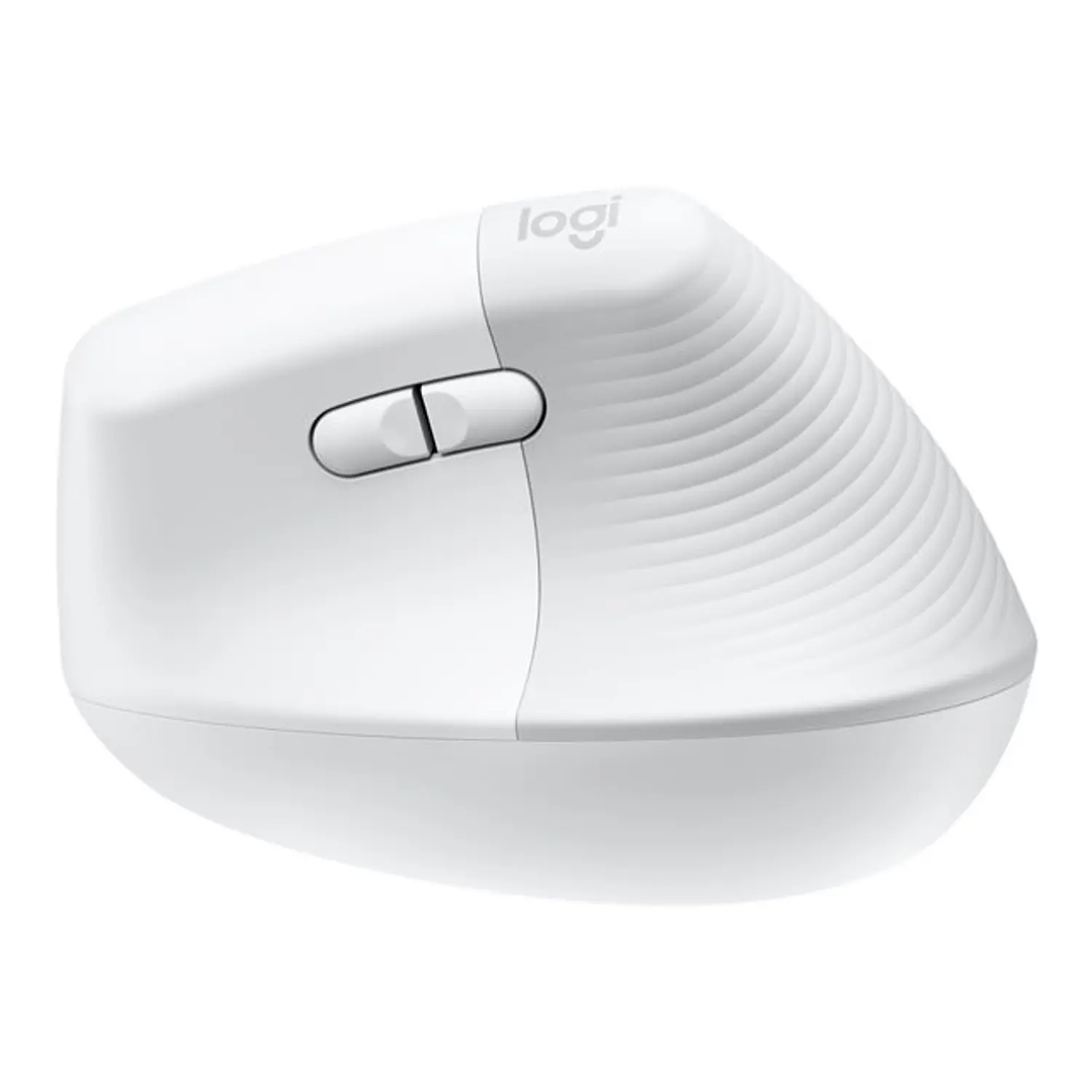 Mouse Vertical Logitech Lift Ergonómico Inalámbrico Blanco 2
