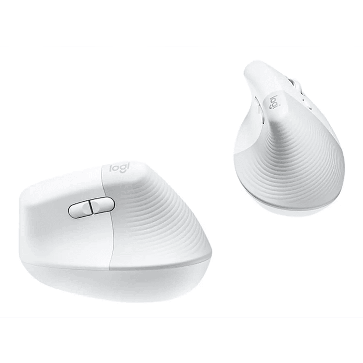 Mouse Vertical Logitech Lift Ergonómico Inalámbrico Blanco 4