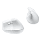 Mouse Vertical Logitech Lift Ergonómico Inalámbrico Blanco - Miniatura 4