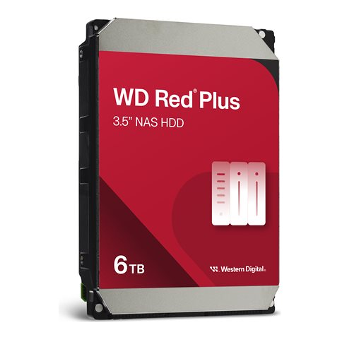 Disco Duro WD Red Plus 6TB 3.5