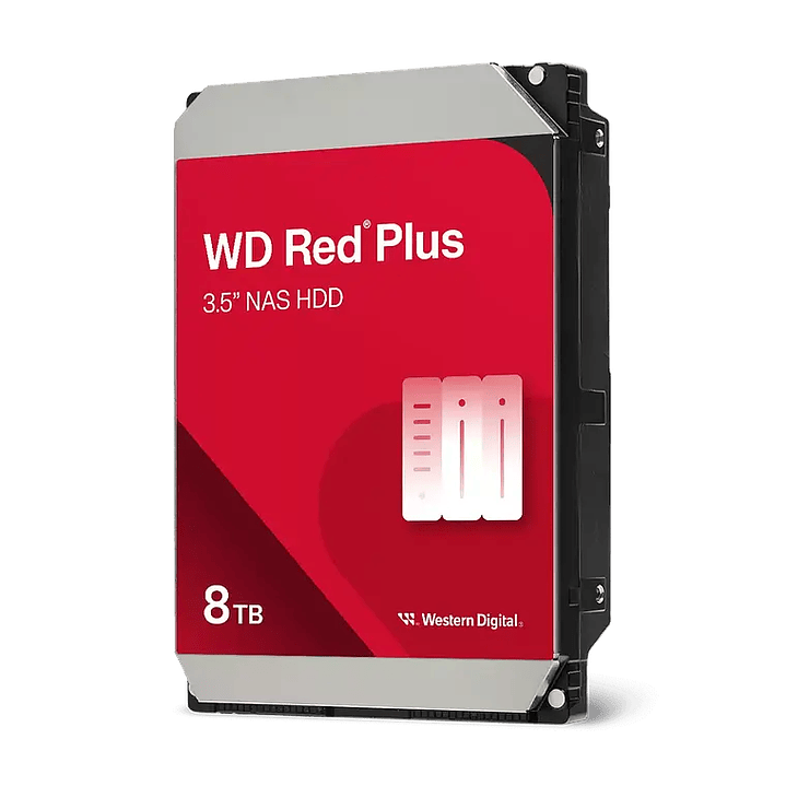 Disco Duro WD Red Plus 8TB 3.5