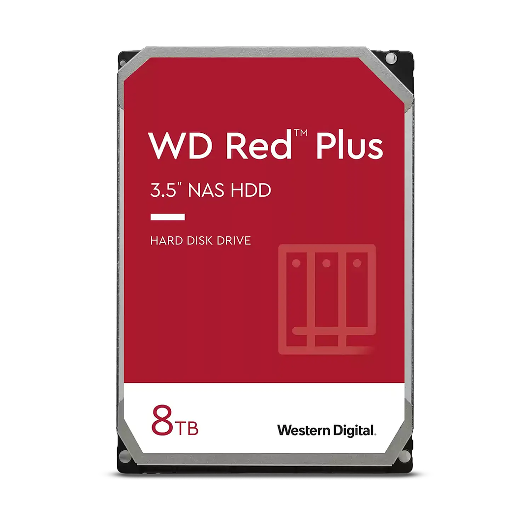 Disco Duro WD Red Plus 8TB 3.5