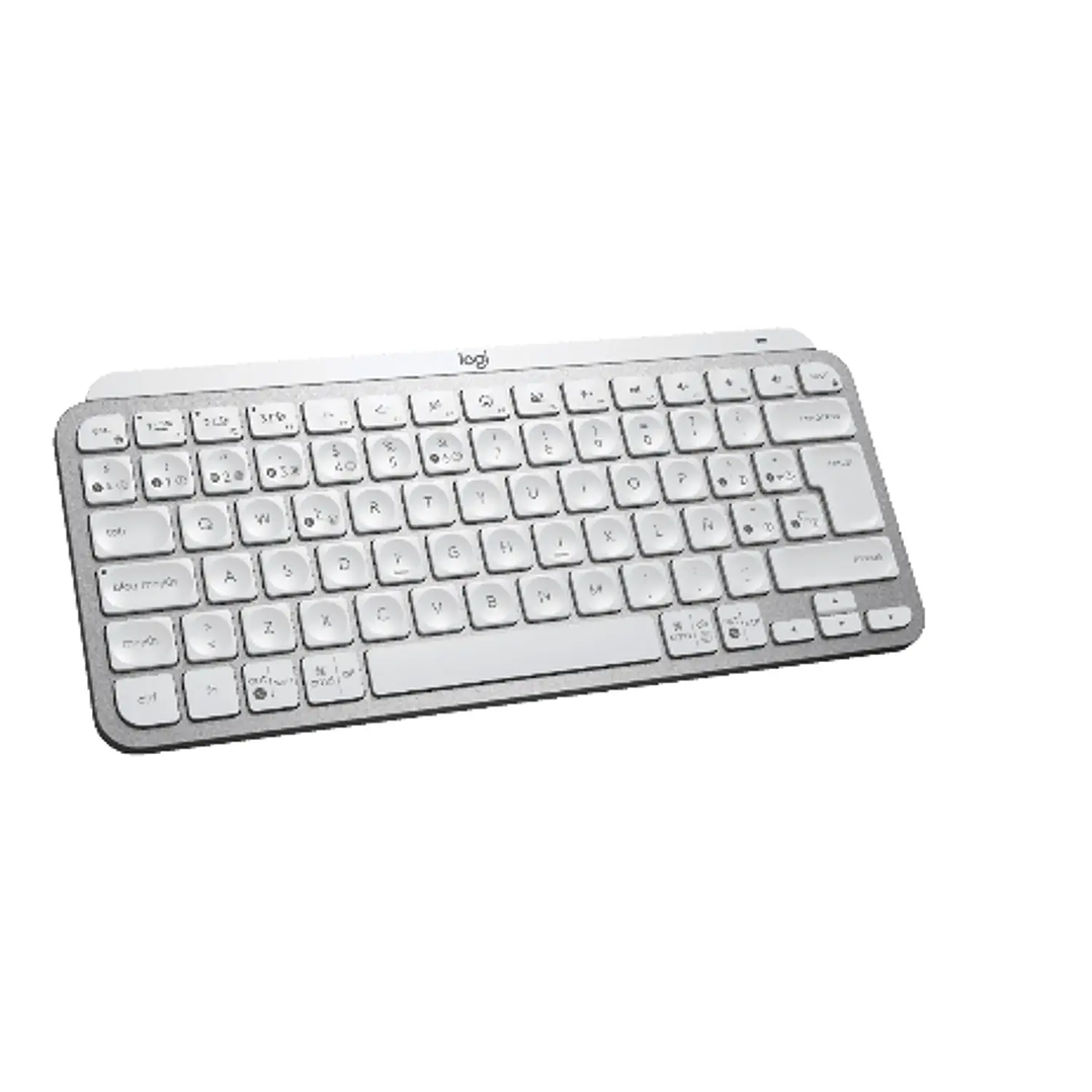 Teclado Logitech MX Keys Mini Español Bluetooth Gris Pálido 1