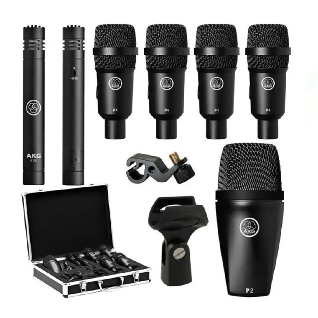 Set Micrófonos AKG Drumset Session 1 para Batería 2
