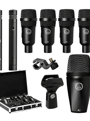 Set Micrófonos AKG Drumset Session 1 para Batería