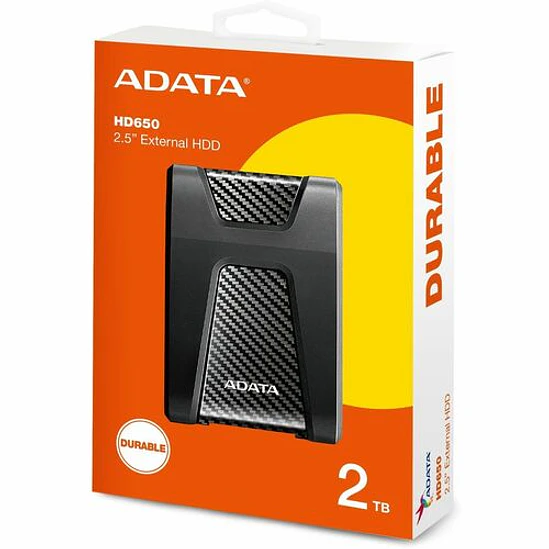 Disco Duro Externo Adata HD650 2TB USB 3.2 Resistente 1