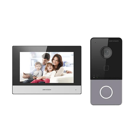 Kit Video Portero IP Hikvision DS-KIS603-P WiFi Pantalla