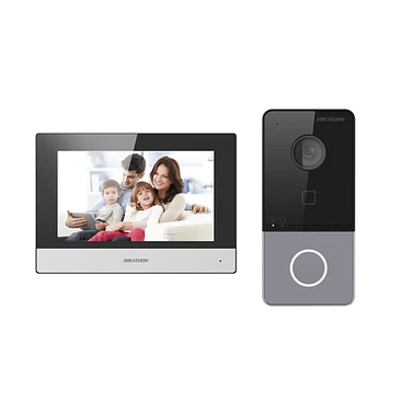 Kit Video Portero IP Hikvision DS-KIS603-P WiFi Pantalla 1