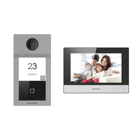Video Portero Hikvision WiFi IP65 IK08 App Celular