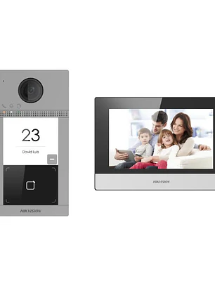 Video Portero Hikvision WiFi IP65 IK08 App Celular