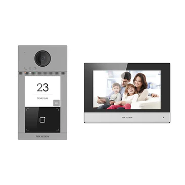 Video Portero Hikvision WiFi IP65 IK08 App Celular 1