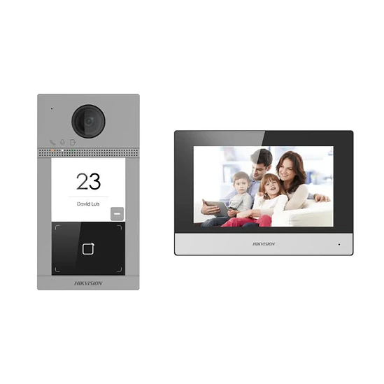 Video Portero Hikvision WiFi IP65 IK08 App Celular 1