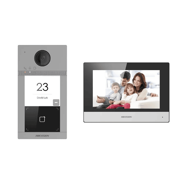 Video Portero Hikvision WiFi IP65 IK08 App Celular 1