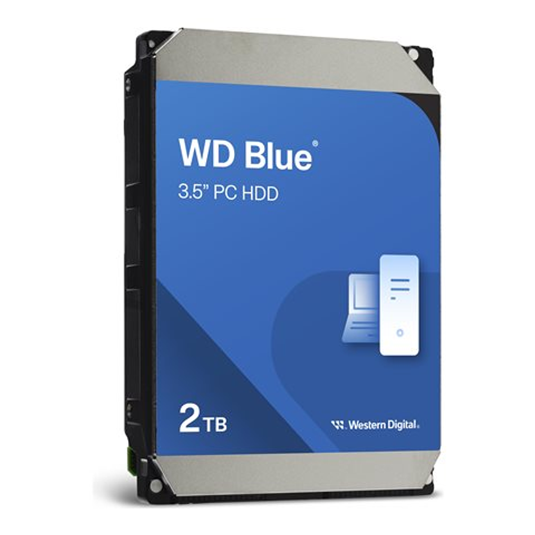Disco Duro WD Blue 2TB 7200RPM 3.5 SATA3 256MB 2