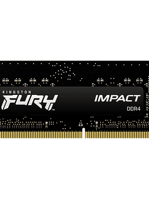 Memoria RAM Kingston Fury Impact 32GB DDR4 3200MHz SODIMM