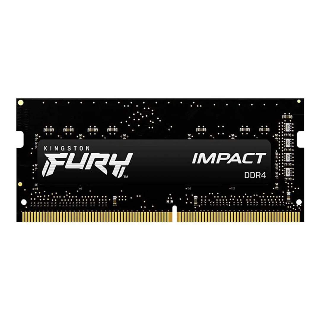 Memoria RAM Kingston Fury Impact 8GB DDR4 3200MHz SODIMM 1