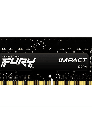 Memoria RAM Kingston Fury Impact 8GB DDR4 3200MHz SODIMM