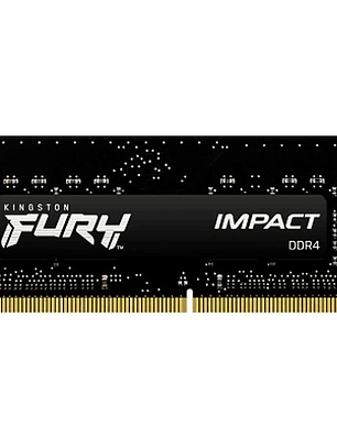 Memoria RAM Kingston Fury Impact 8GB DDR4 3200MHz SODIMM