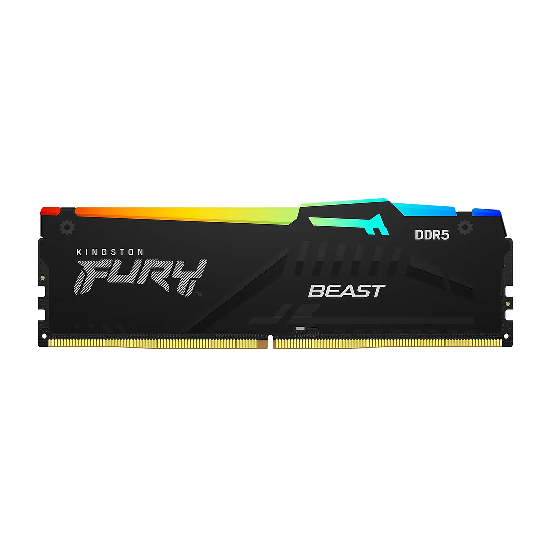 Memoria RAM Kingston Fury Beast 16GB DDR5 5600MHz RGB 1