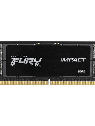 Memoria RAM Kingston Fury Impact 16GB DDR5 5600MHz SODIMM
