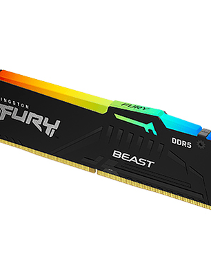 Memoria RAM Kingston Fury Beast RGB 32GB DDR5 6000MHz CL30
