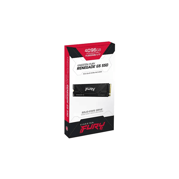 Unidad SSD Kingston Fury Renegade 4TB NVMe PCIe 4.0 Alto Rendimiento 1