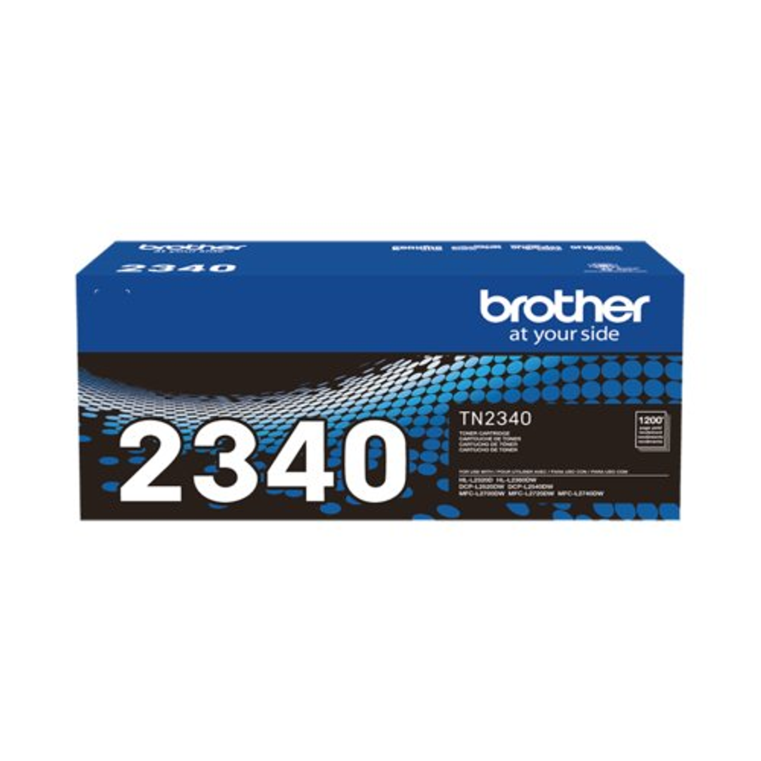 Tóner Brother TN-2340 Negro Original Láser 1