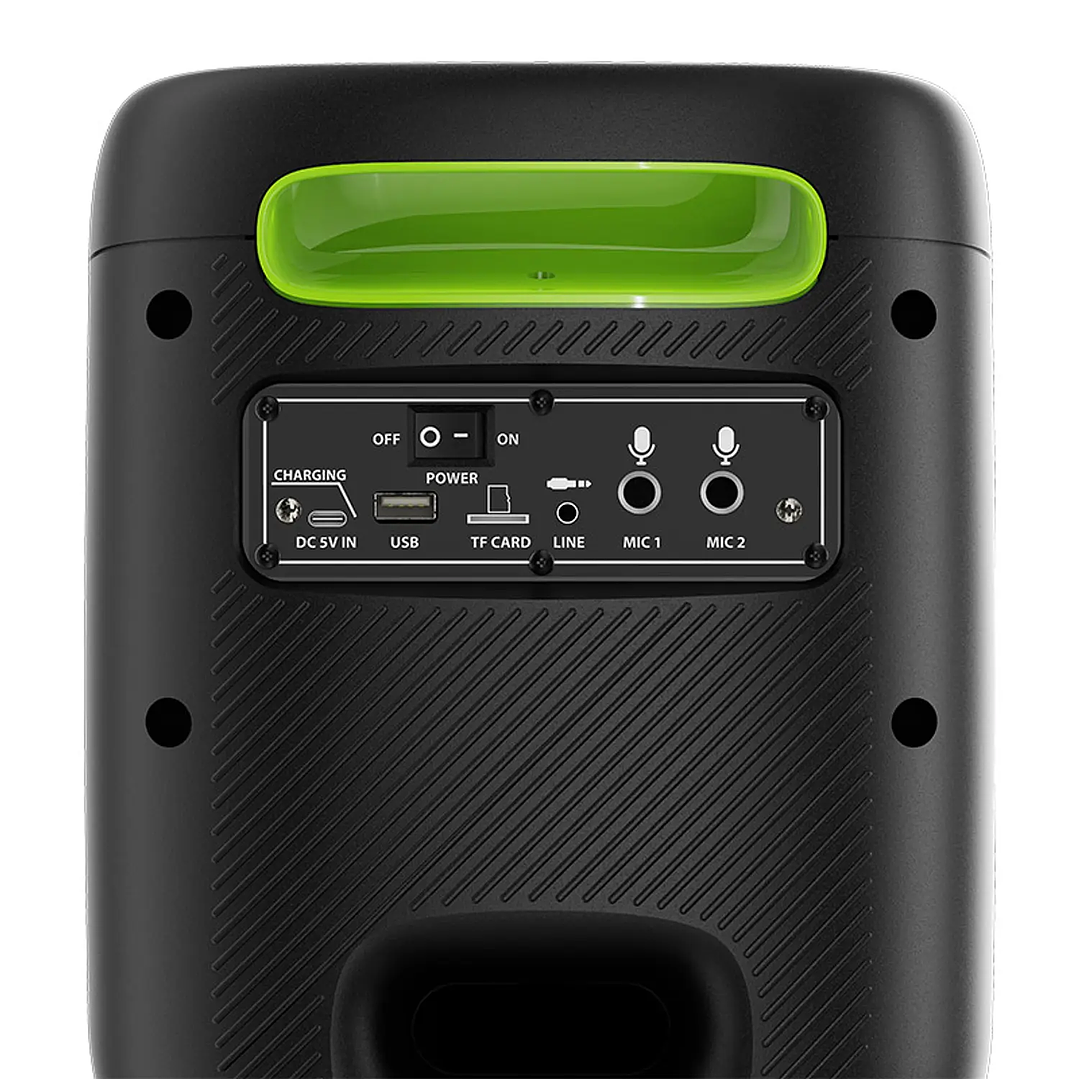 Parlante Klip Xtreme BoomBlaster 1800W Bluetooth 7H 4