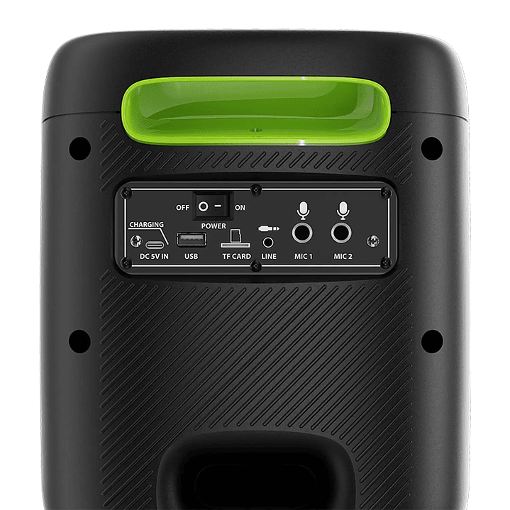 Parlante Klip Xtreme BoomBlaster 1800W Bluetooth 7H 4